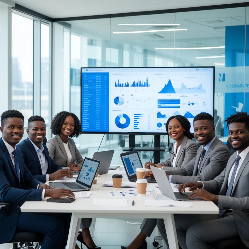 Galaxy Dynamics enterprise team in Nairobi